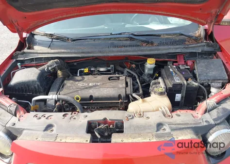 2012 Chevrolet Sonic 2Lt из США, поврежденный, VIN 1G1JC5SH7C4185231